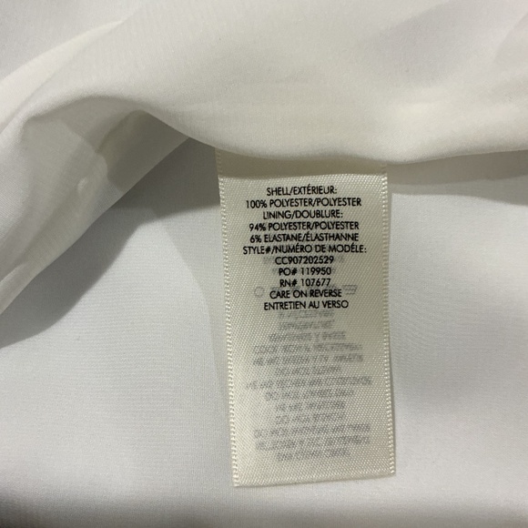 Alice and Olivia Dress NWT White Size S - Picture 10 of 10